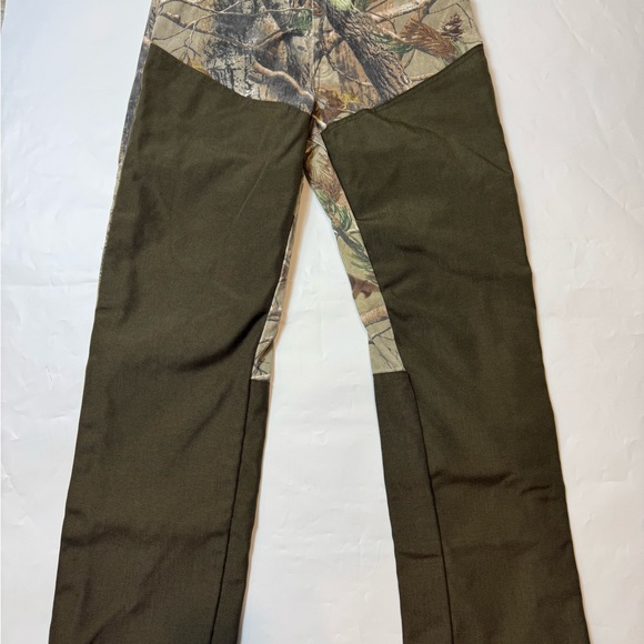 Pro Gear Pants Mens 32x32 Wrangler  Woodland Camo Brush Guard Hunting - Picture 1 of 5
